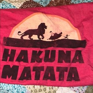 Disney the lion king t-shirt